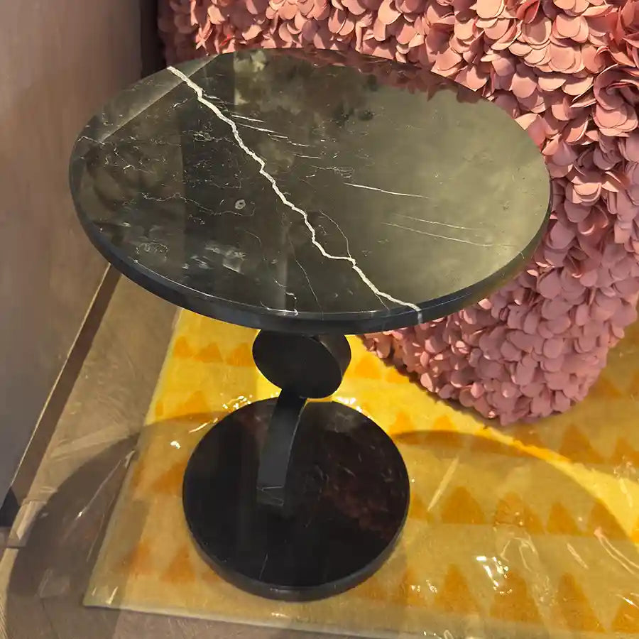 Modern Black Accent Table