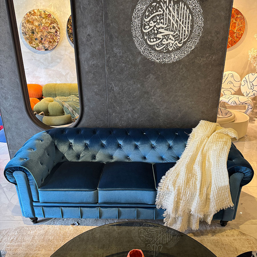 Midnight Chesterfield Luxe Sofa