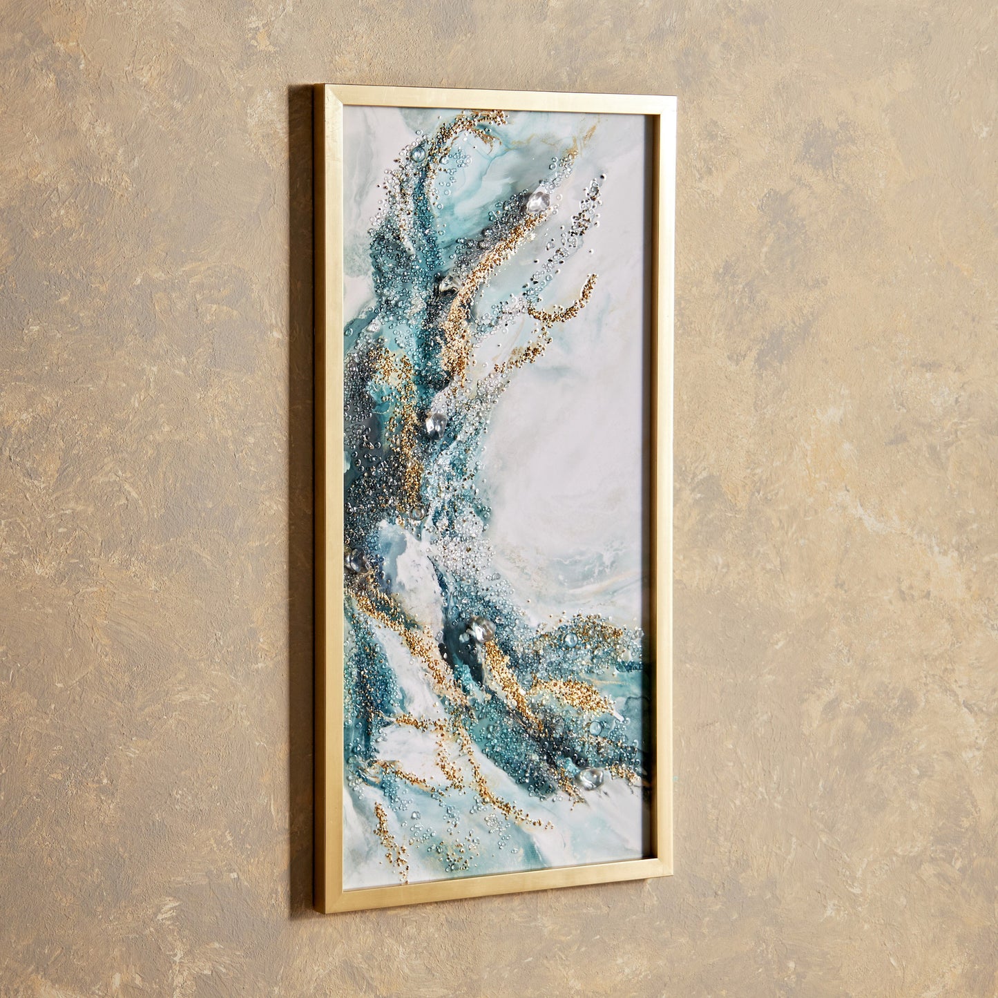 Purpose Jewelled Framed Wall Art - 50x100 cm