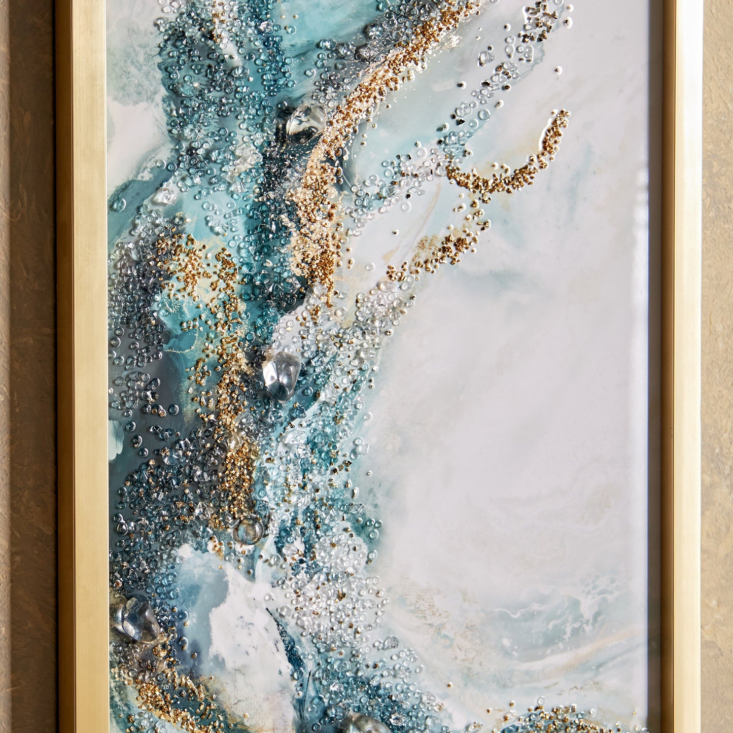 Purpose Jewelled Framed Wall Art - 50x100 cm