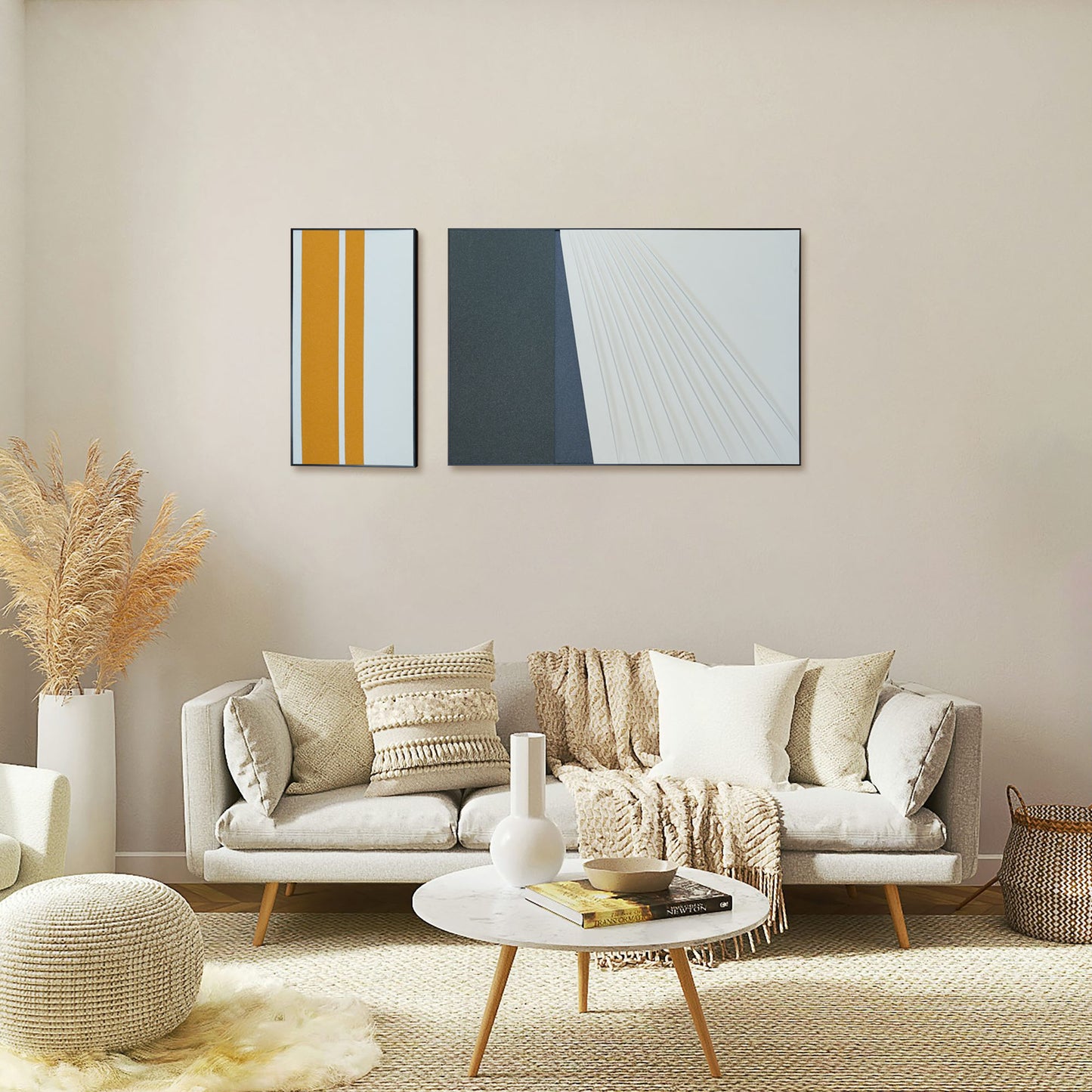 Abstract Minimal Lines Wall Art