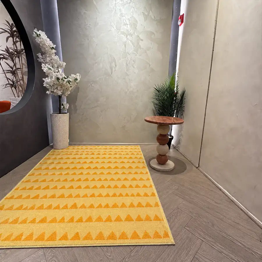 Sunset Pyramid Rug