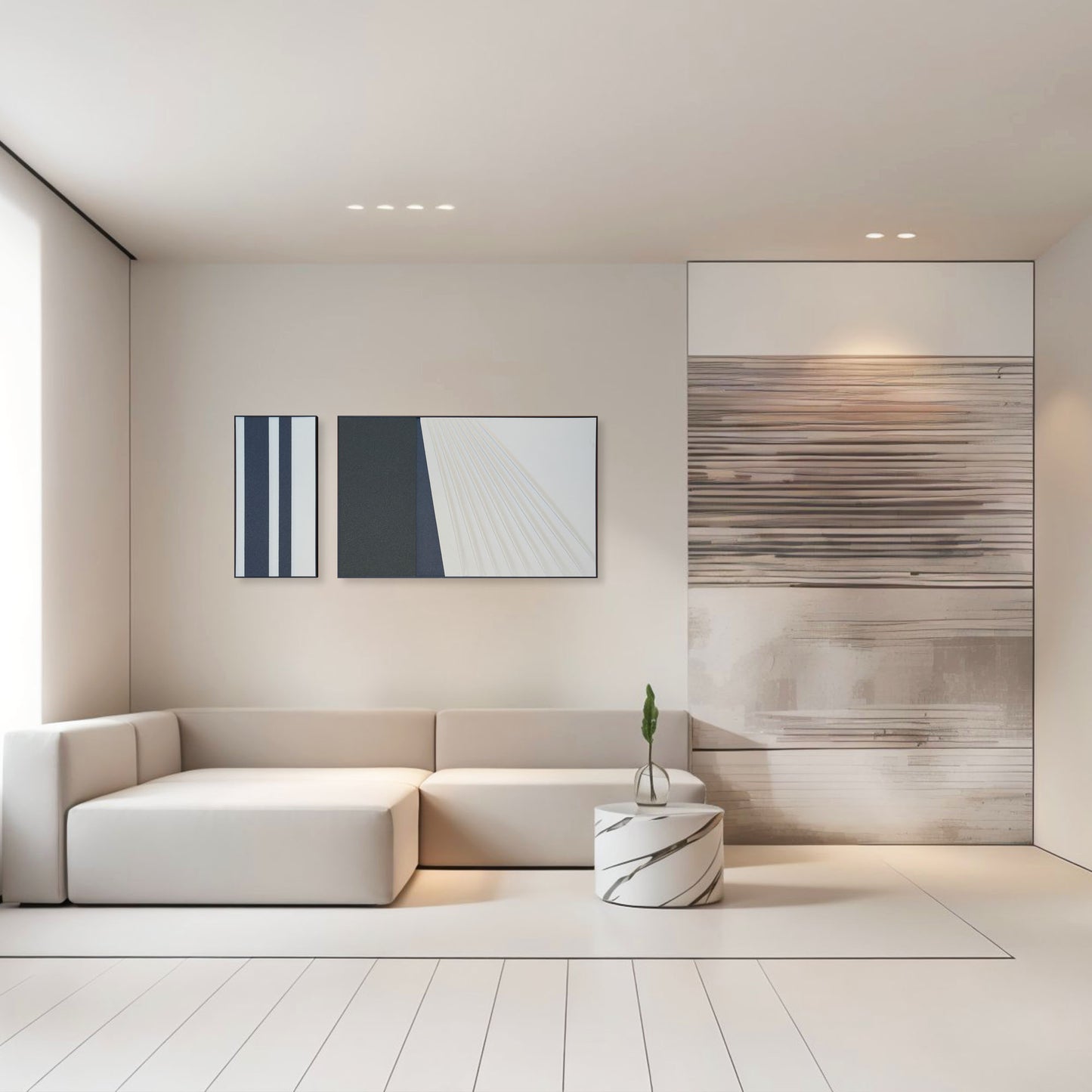 Abstract Minimal Lines Wall Art