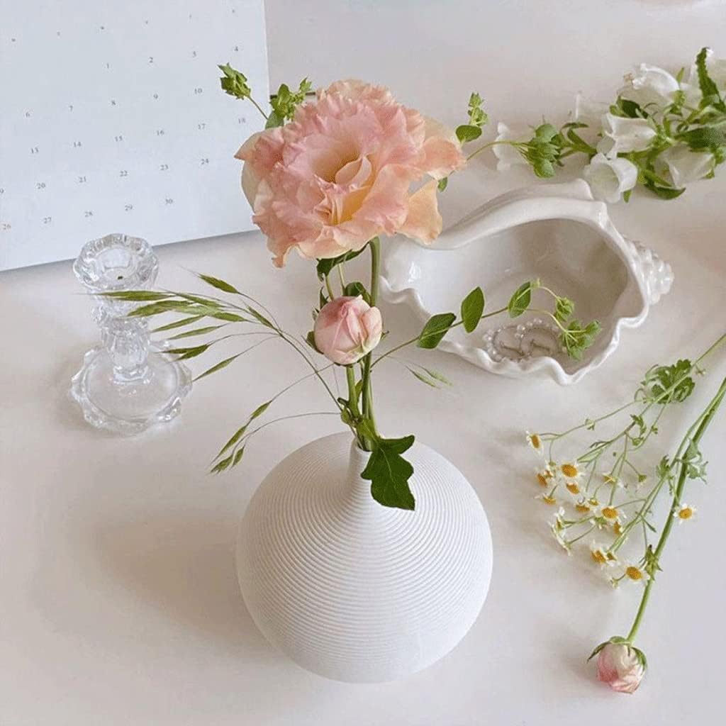 Nordic White Ceramics Vase