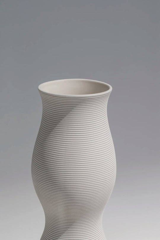 White Ceramic Vases