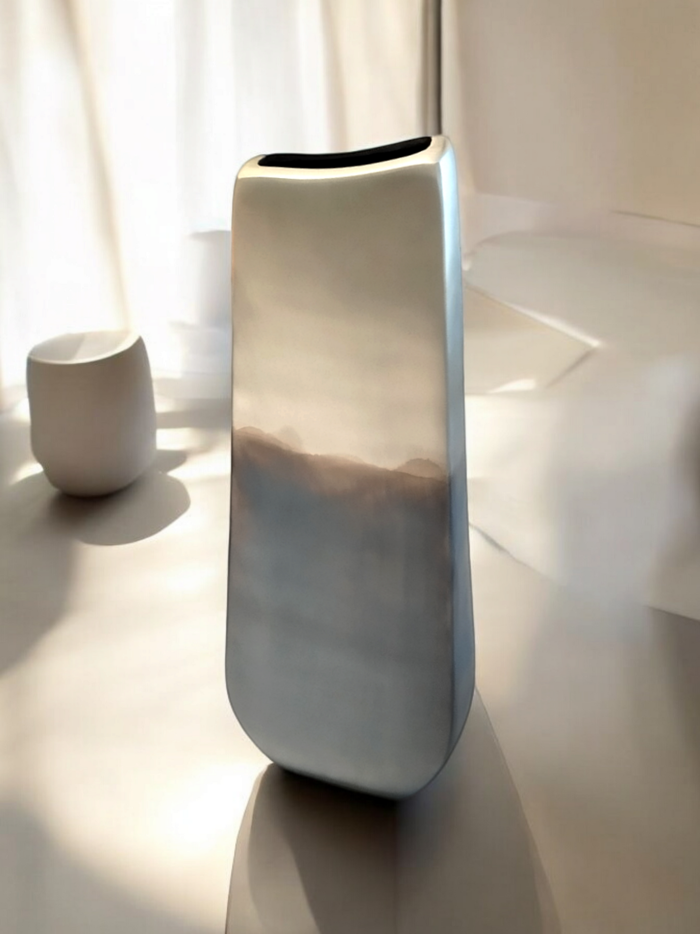 Sculptural Aluminum Vessel
