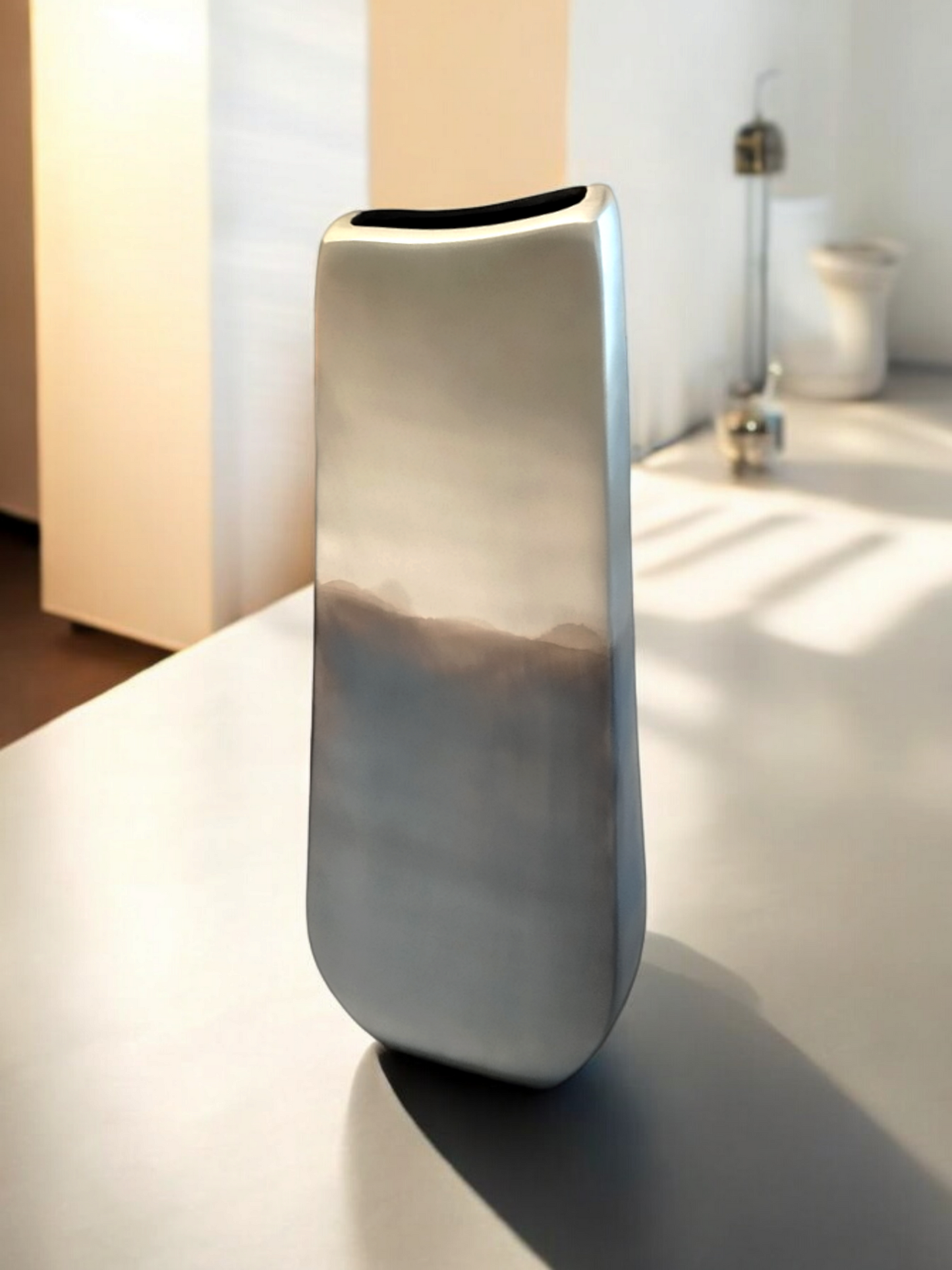 Sculptural Aluminum Vessel