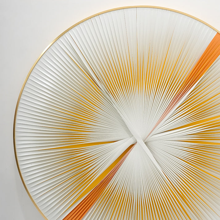 Stripes Wall Art (Circular)