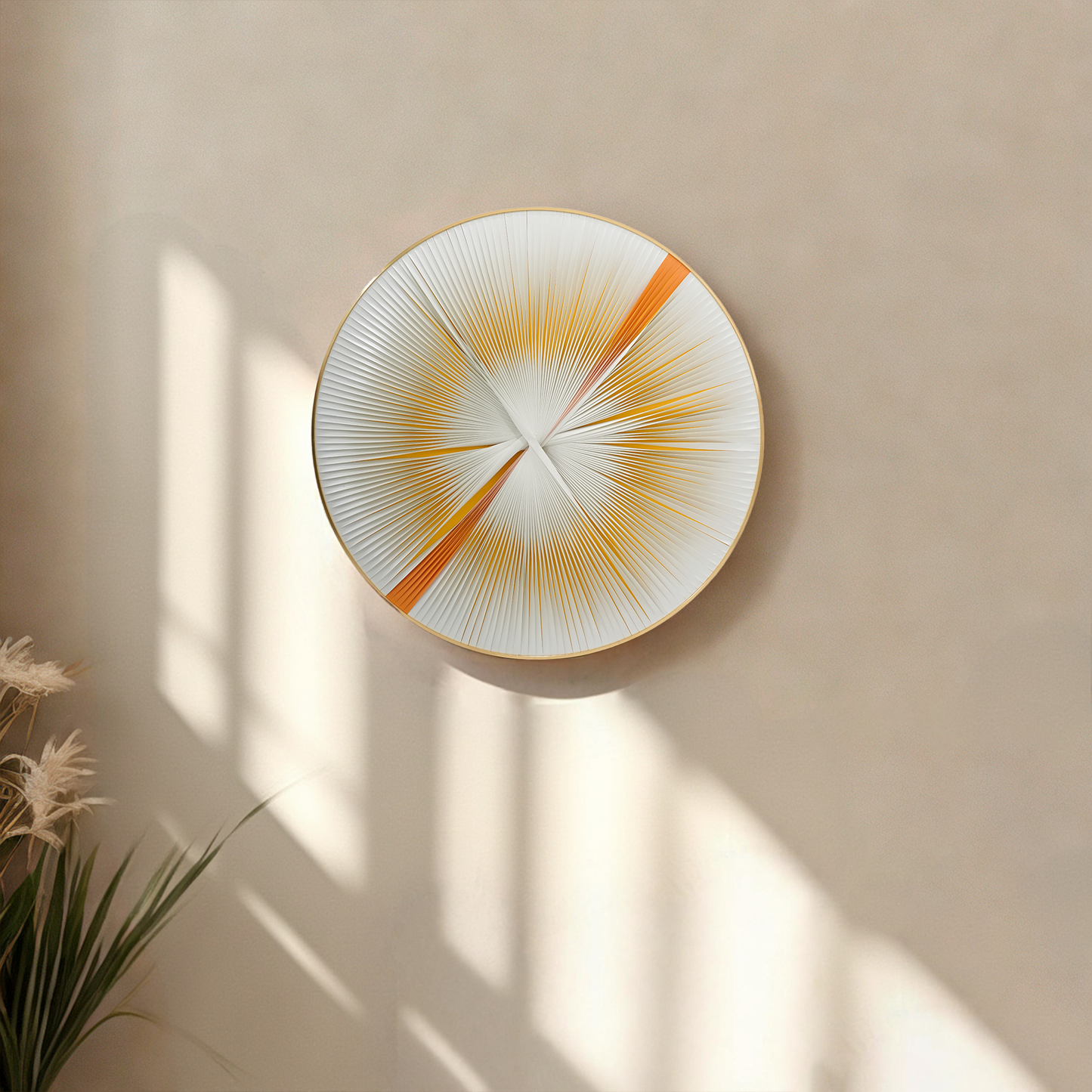 Stripes Wall Art (Circular)