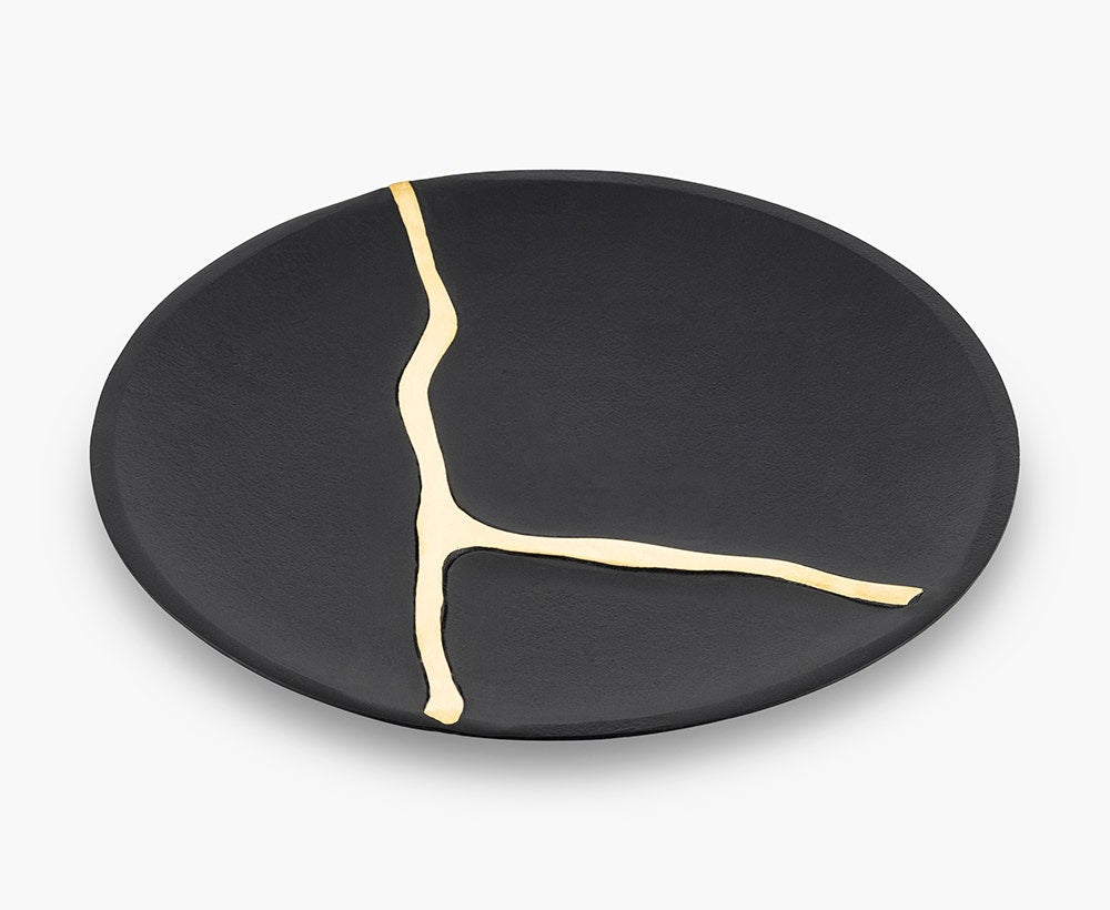 Decorative Tray Charcoal