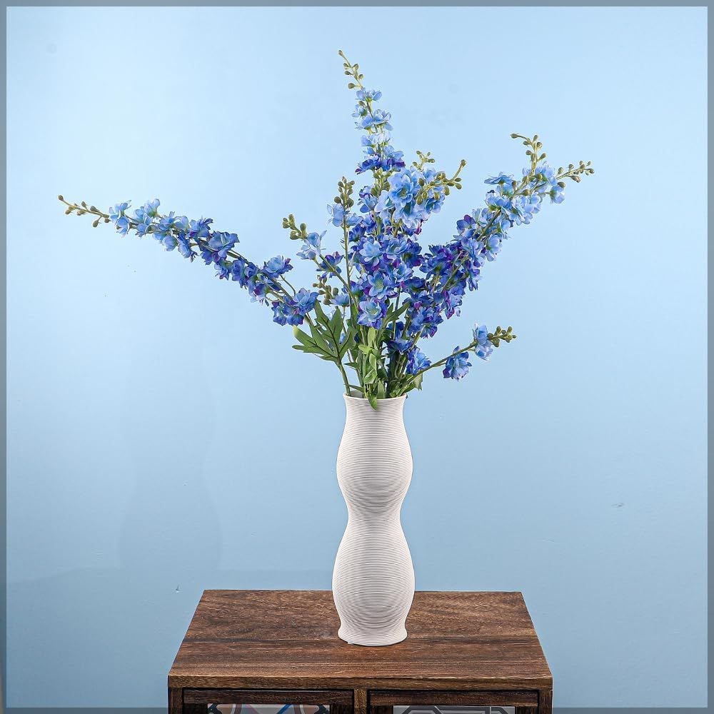 White Ceramic Vases