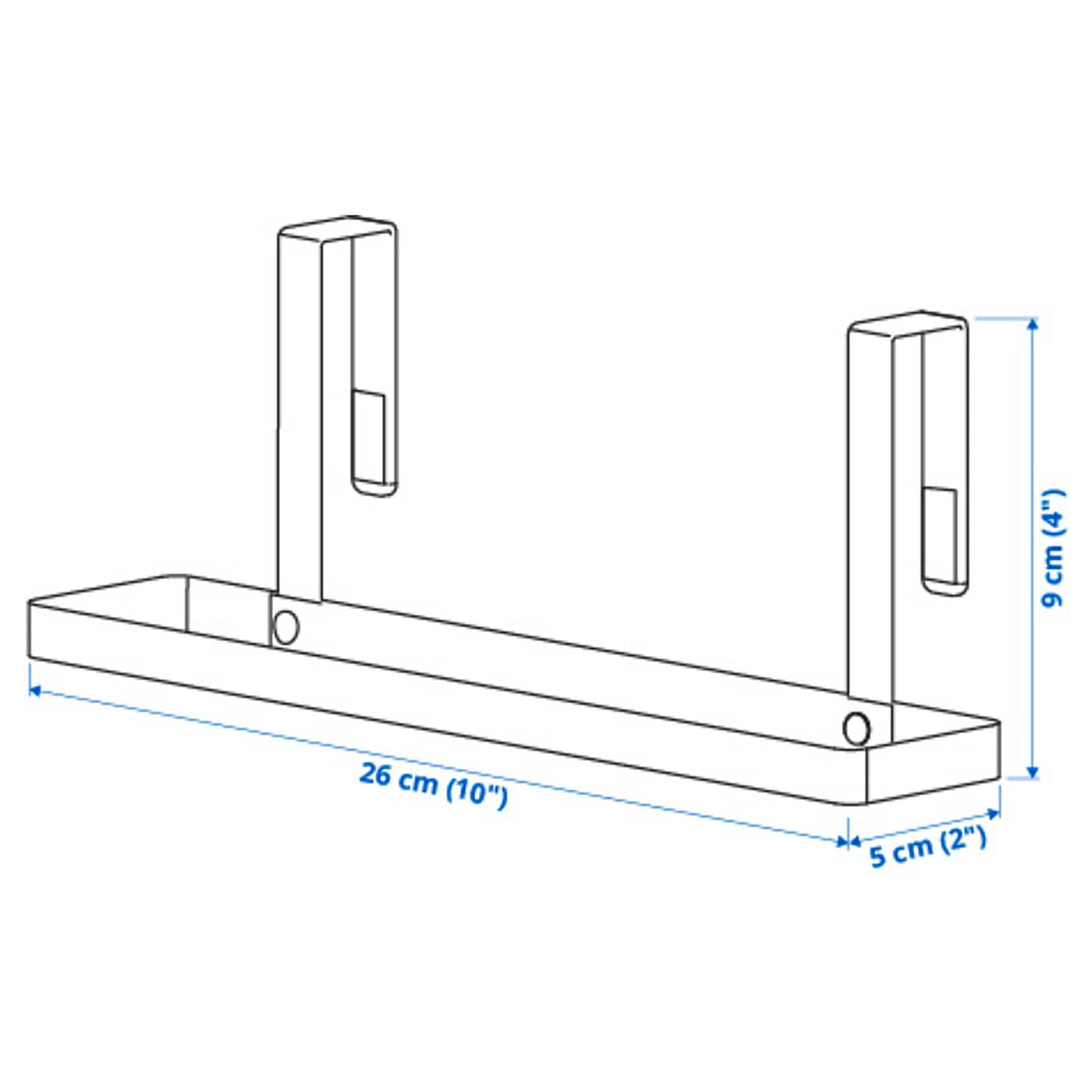 Palycke Clip-on Towel Rack