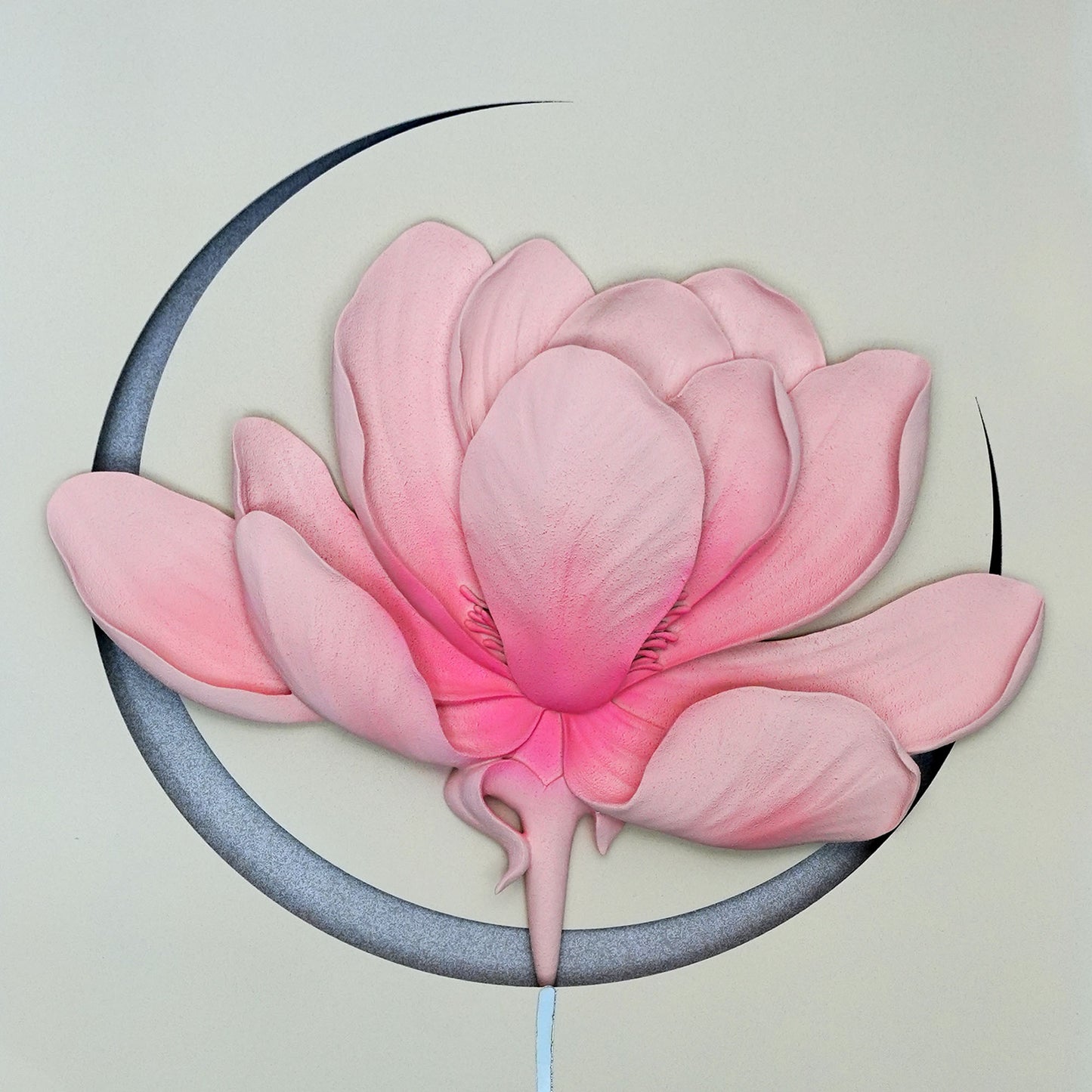 Rose Art with Back Led