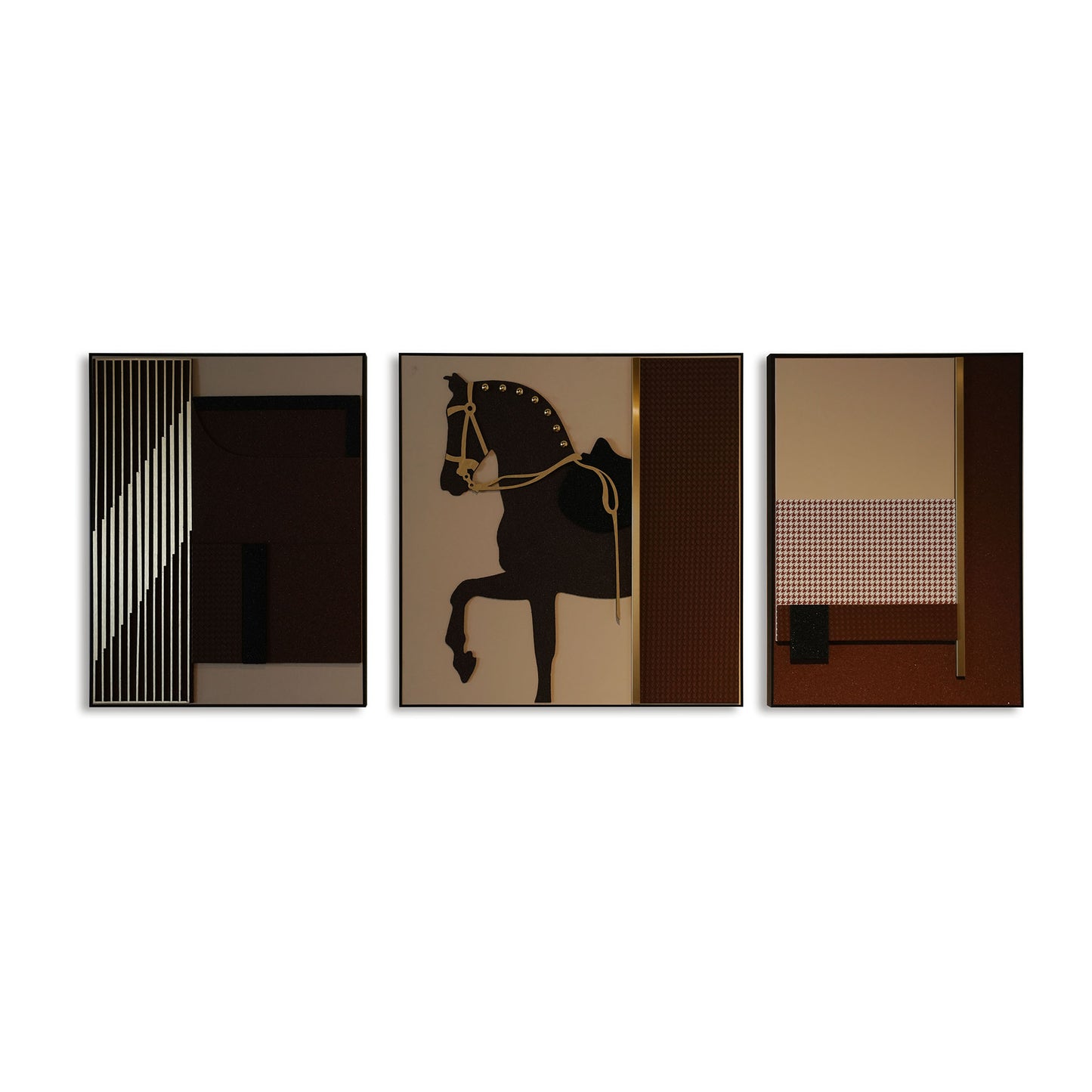 Wooden Stallion Wall Art
