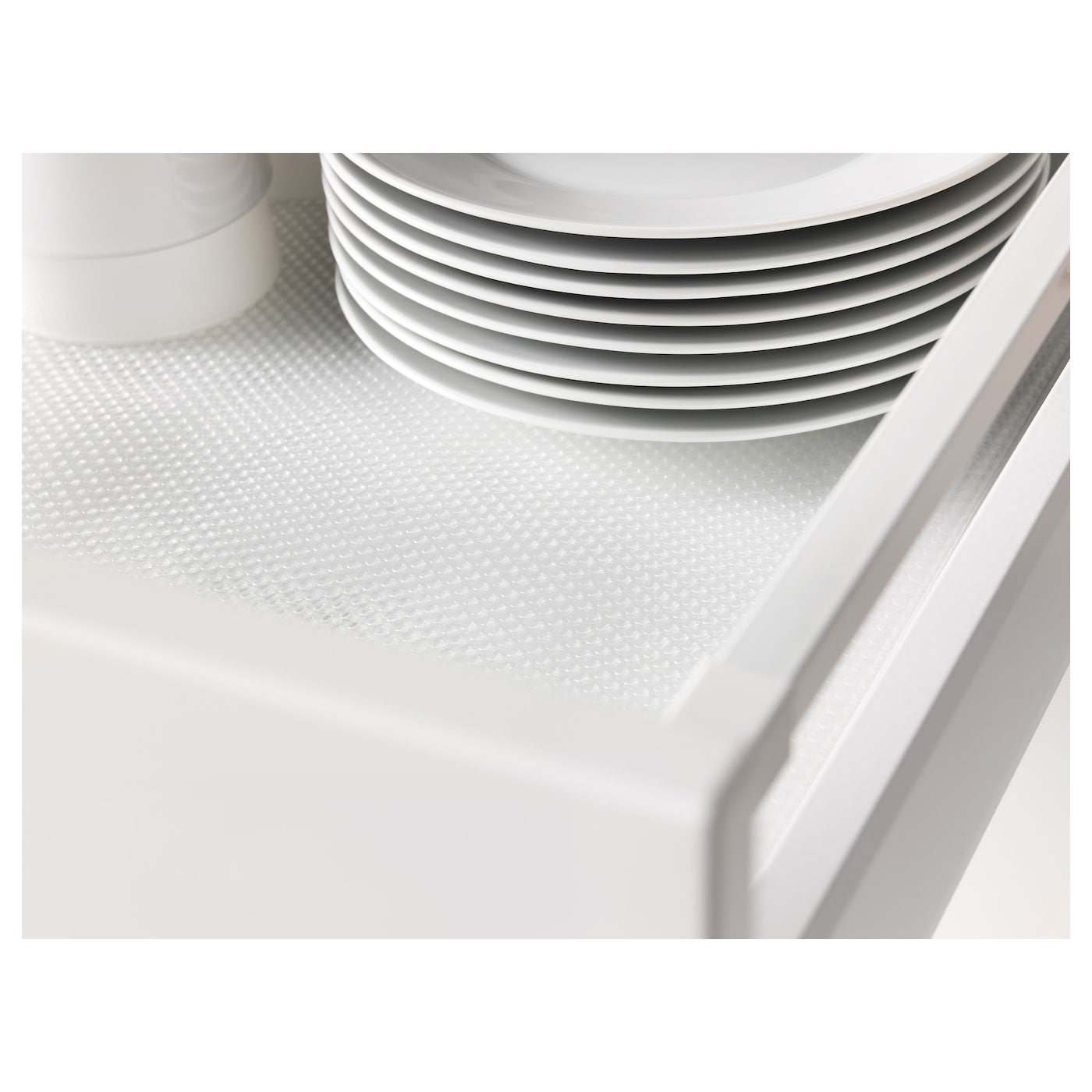Variera Drawer mat, Transparent, 150 cm