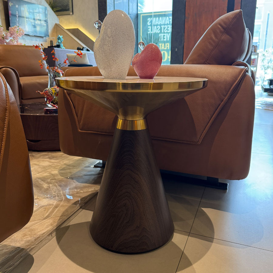 Marble Crown Side Table