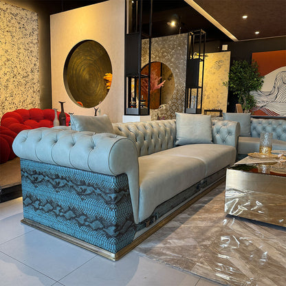 Regal Serpentine Luxe Sofa