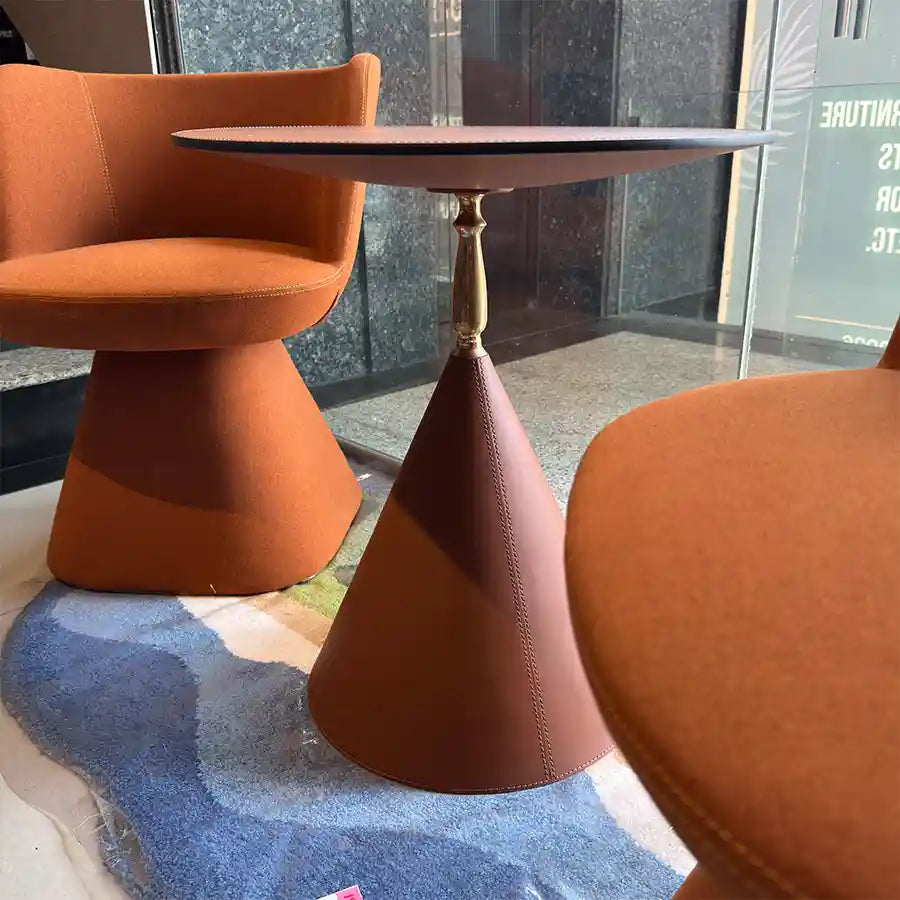 Sienna Luxe Leather Table