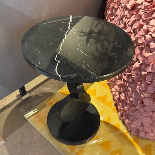 Modern Black Accent Table