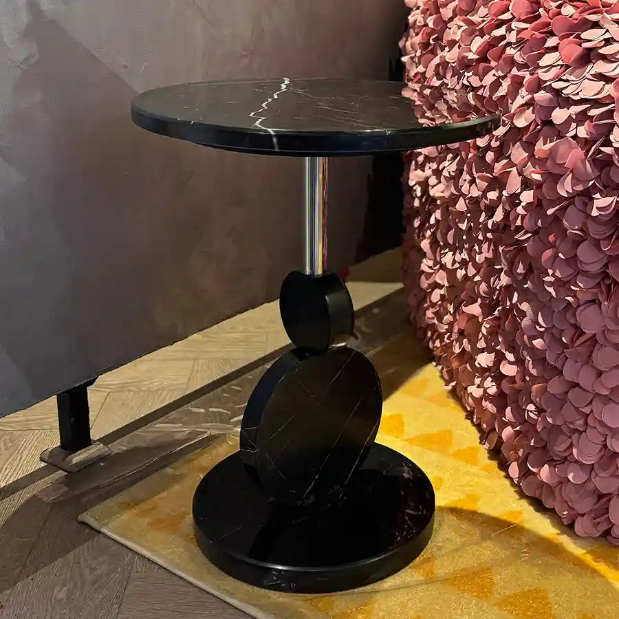 Modern Black Accent Table