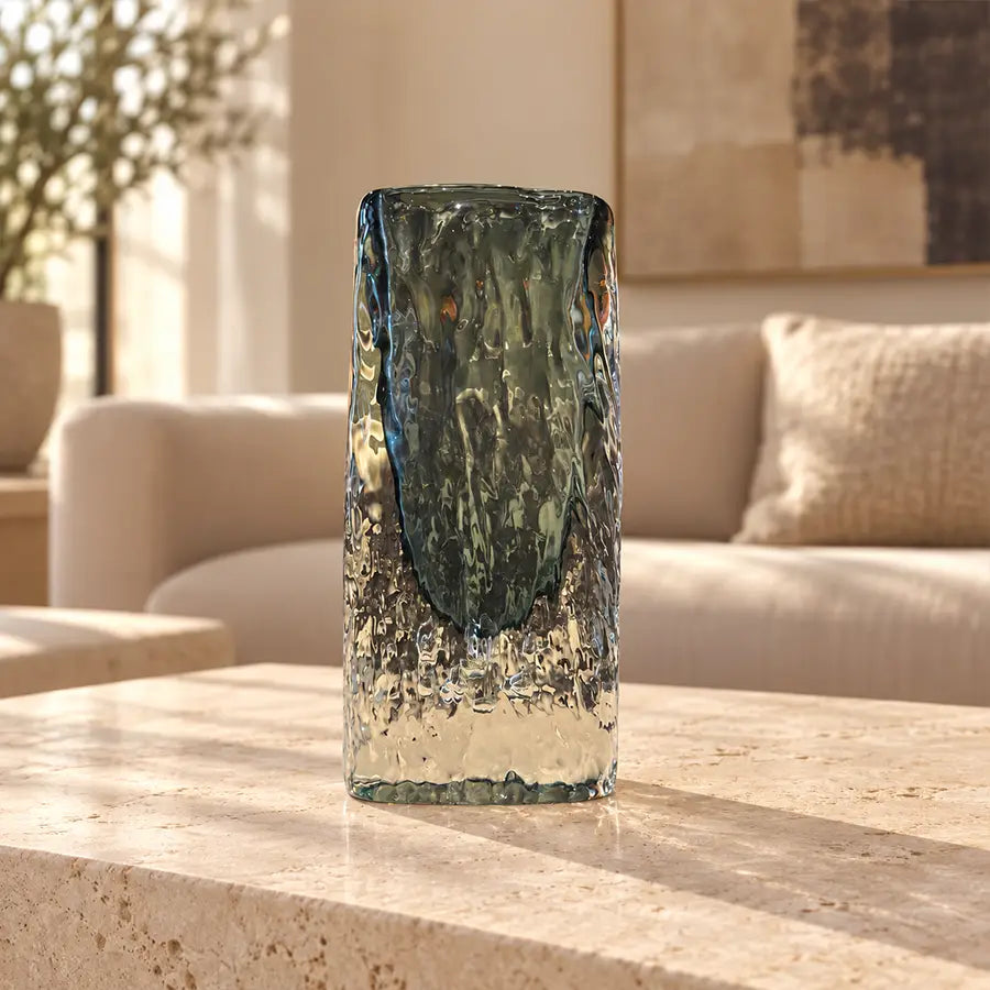 Glacier Glass Vase