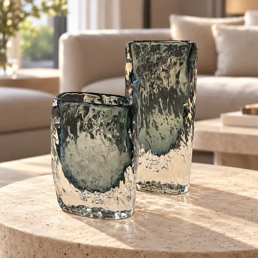Glacier Glass Vase