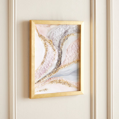 Zaire Jewelled Framed Wall Art - 40x50 cm
