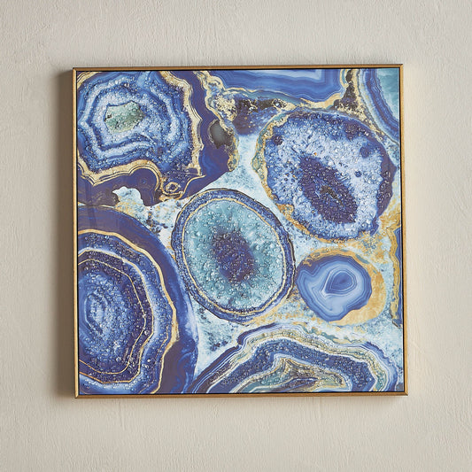 Zuzanna Jewelled Framed Wall Art - 60x60 cm