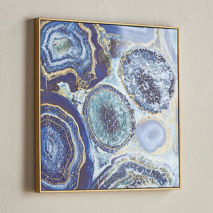 Zuzanna Jewelled Framed Wall Art - 60x60 cm