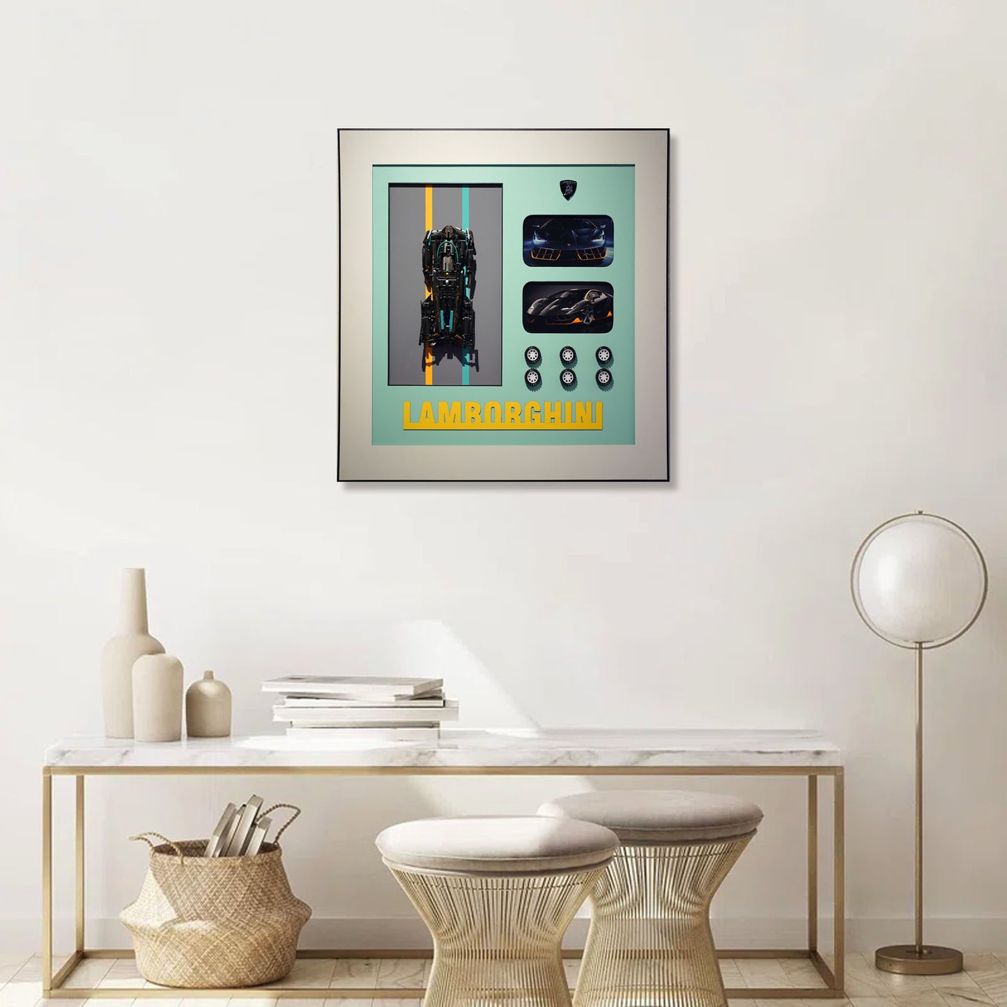 Lamborghini Car Wall Art