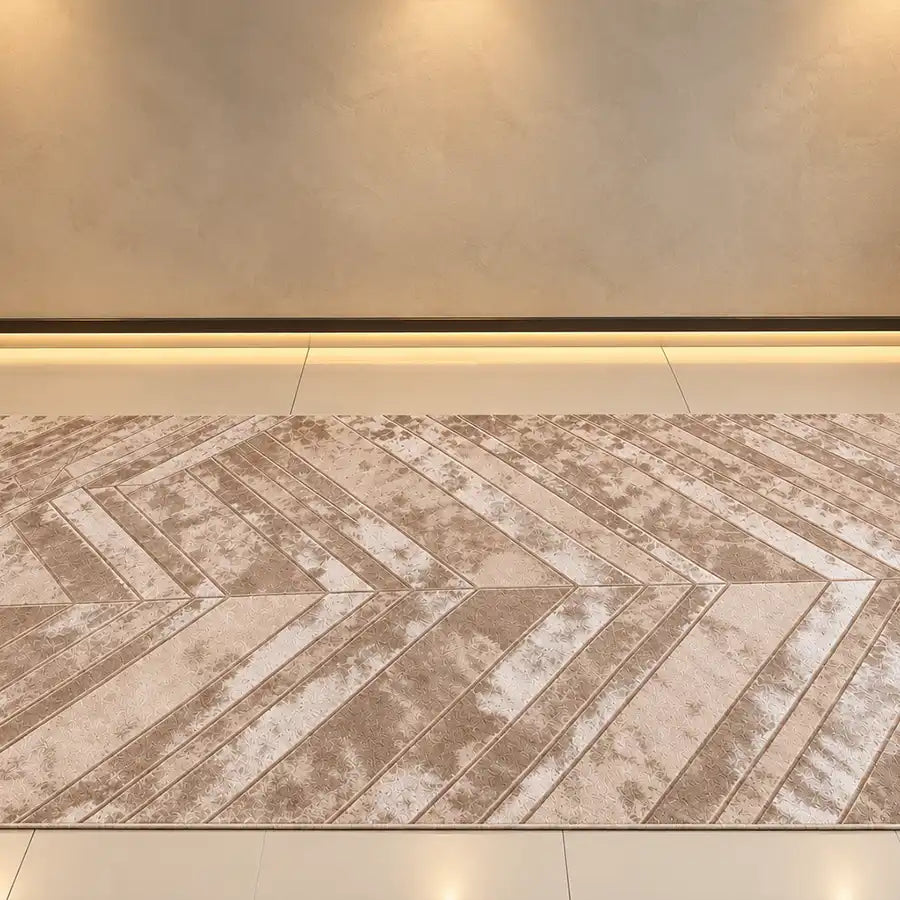 Mocha Abstract Rug