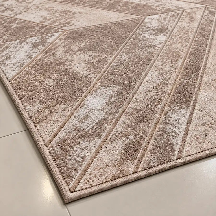 Mocha Abstract Rug