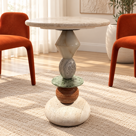 Stone Bistro Table