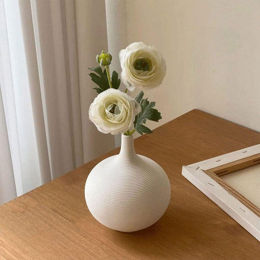 Nordic White Ceramics Vase