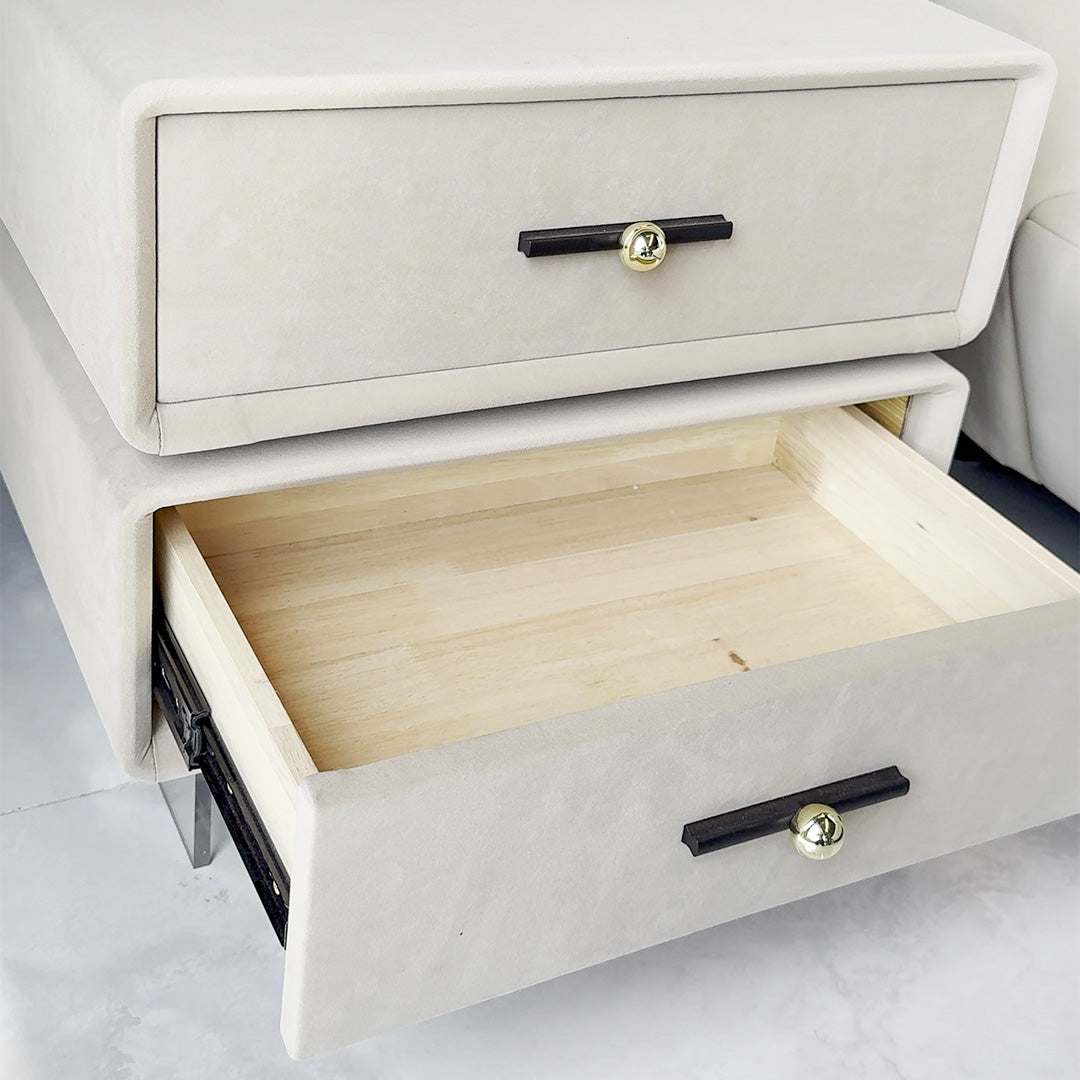 Athena Bed with Night Stands