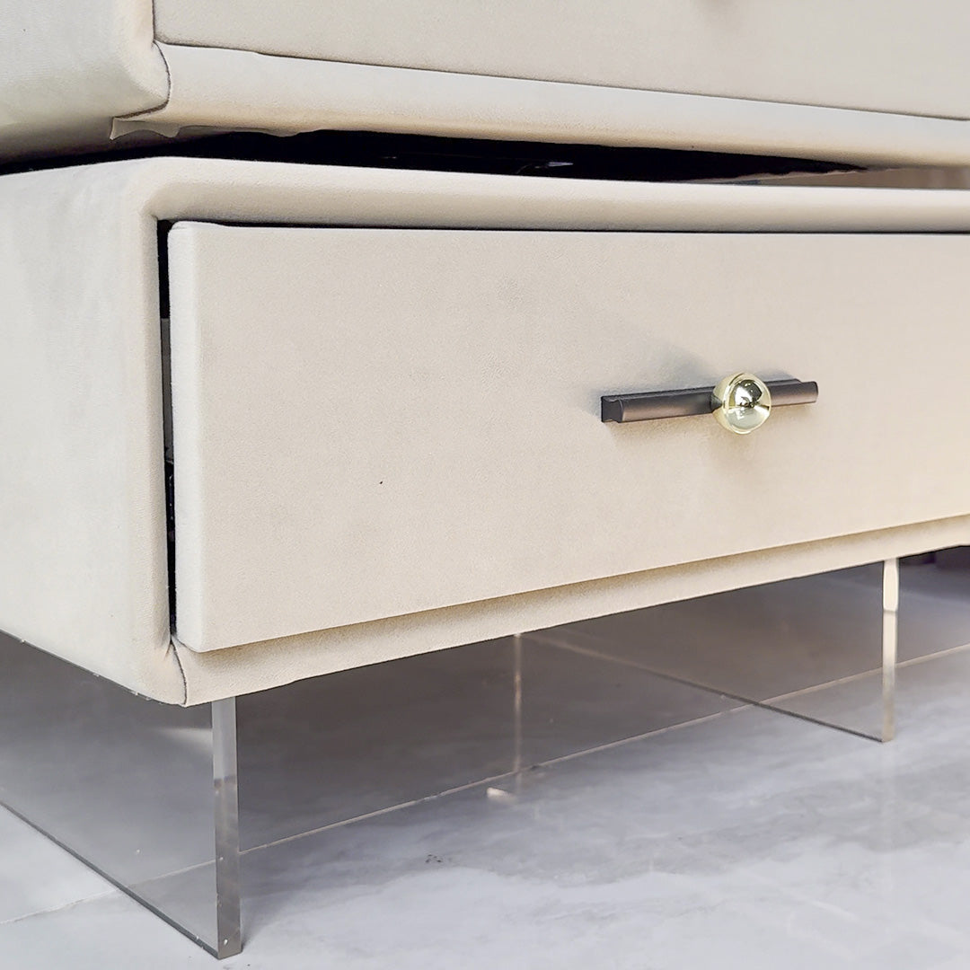 Athena Bed with Night Stands