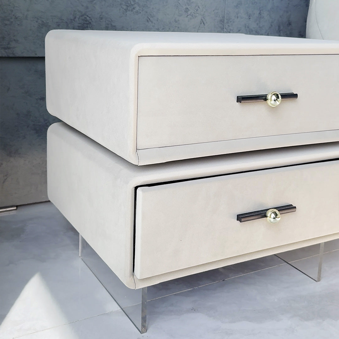 Athena Bed with Night Stands