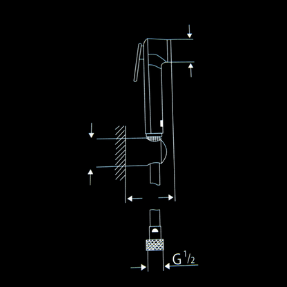 Shattaf – Matt Black Brass MC-010301