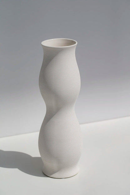 White Ceramic Vases