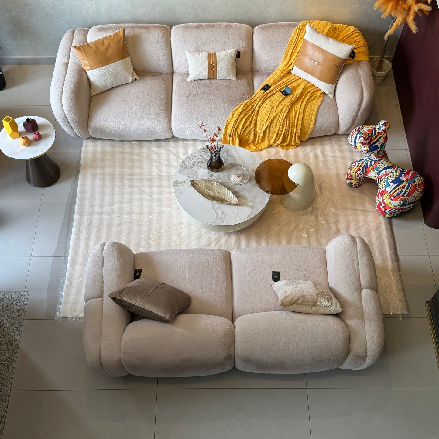 Plush Sofa