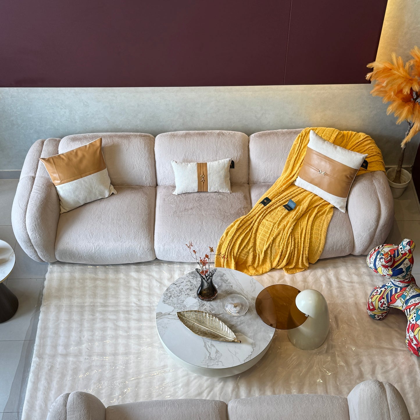 Plush Sofa