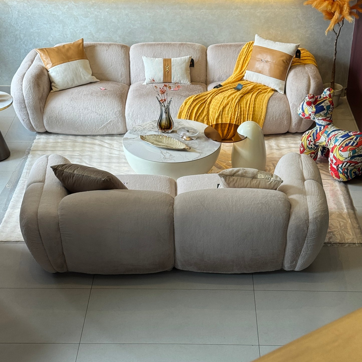 Plush Sofa