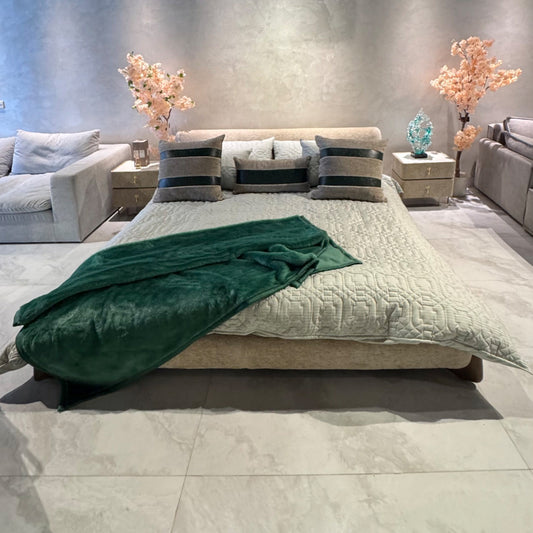 Porada Walnut Softbay Bed