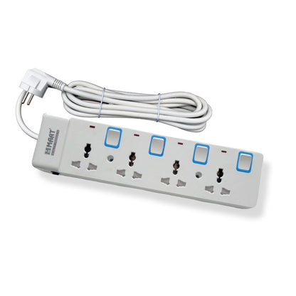 4-Way Extension Socket with USB – 3MTR