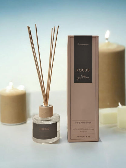 FOCUS Home Fragrance Reed Diffuser 100ml/3.4 fl.oz