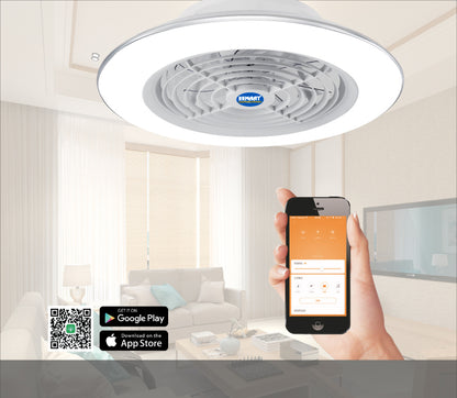 Smart Ceiling Fan with LED