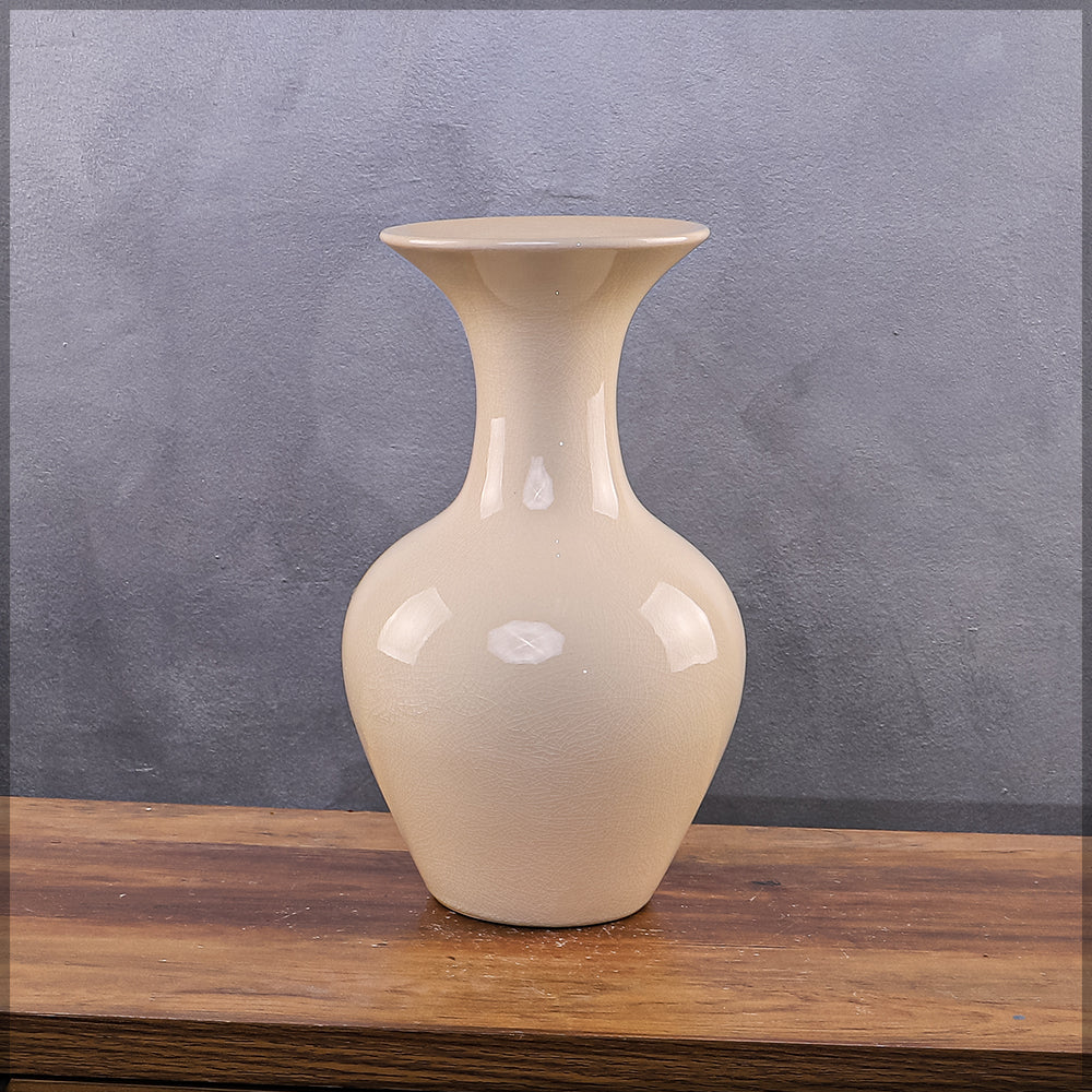 Cream Modern Ceramic Vases