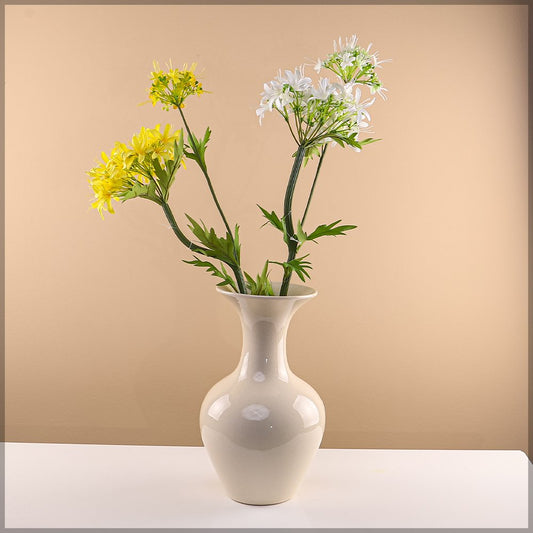 Cream Modern Ceramic Vases