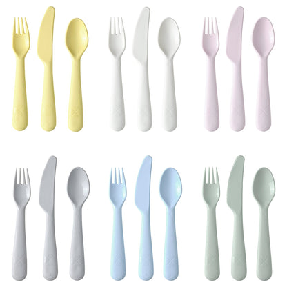 KALAS 18-Piece Cutlery Set, Mixed Colors